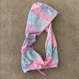 Iheartraves Hooded top with tie back